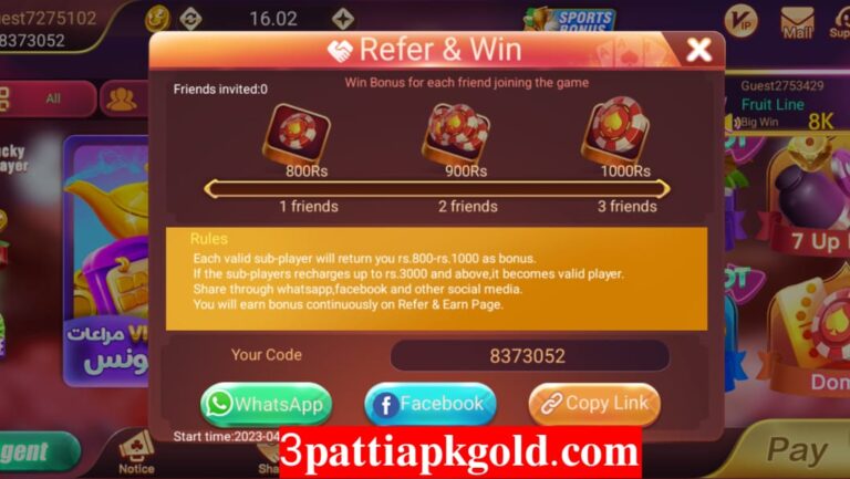 3 Patti Gold 99 App